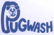 Ceilidh Band , Barn dance logo showing Pugwash with a pug’s head in the P for Pugwash. 
