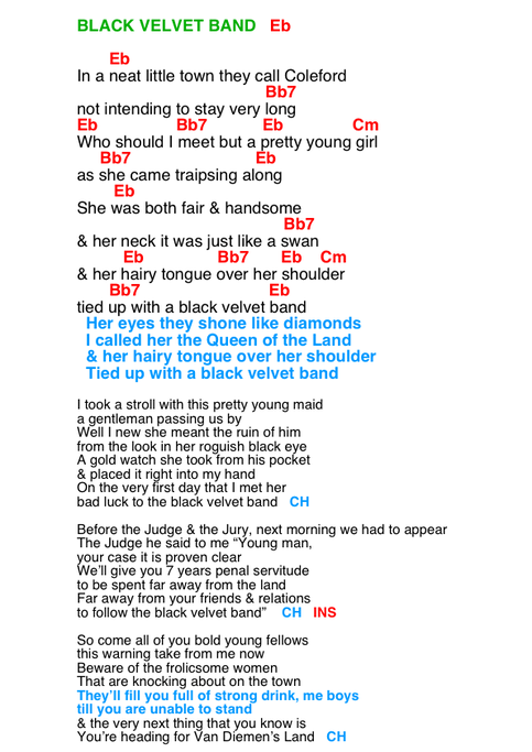 Black Velvet Band CT3