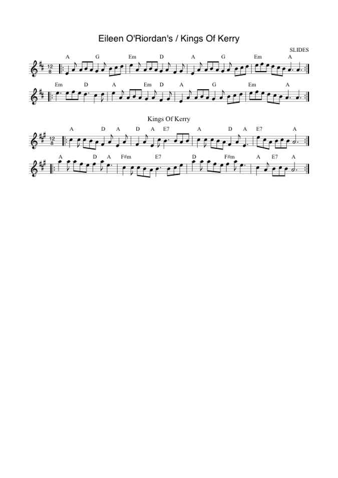 Eileen O'Riordan's : Kings Of Kerry