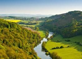 View of Wye Valley from Symonds Yat Rock